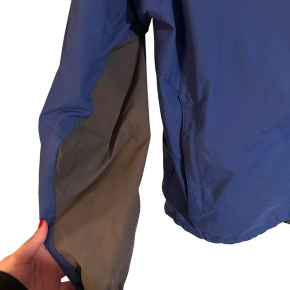 Men's Vintage Y2K The North Face Blue Gray Mesh Lined Hydrenalite Jacket Large - Picture 6 of 10